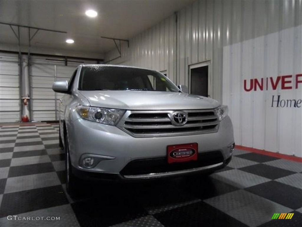 2012 Highlander V6 - Classic Silver Metallic / Ash photo #2