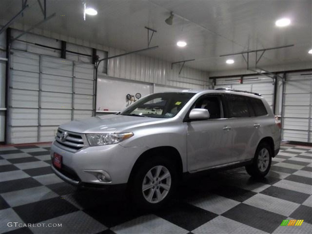 2012 Highlander V6 - Classic Silver Metallic / Ash photo #4