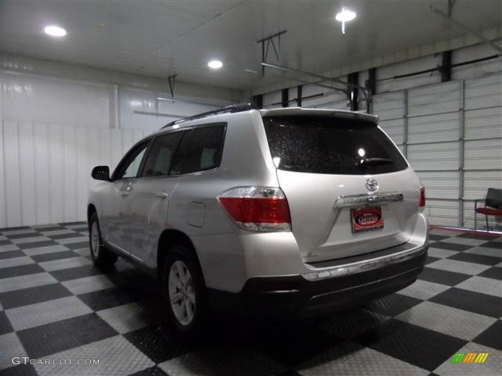 2012 Highlander V6 - Classic Silver Metallic / Ash photo #5