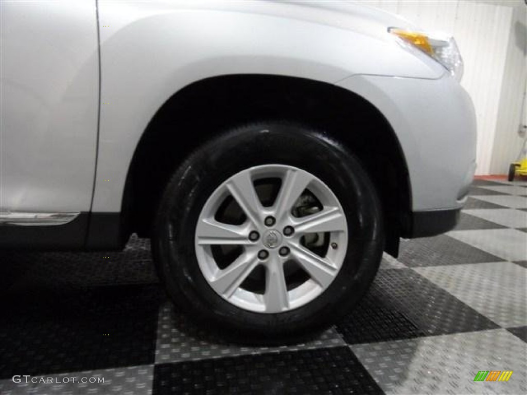 2012 Highlander V6 - Classic Silver Metallic / Ash photo #8