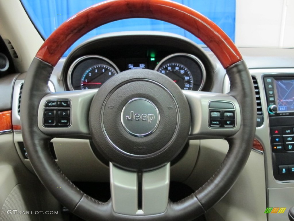 2012 Jeep Grand Cherokee Overland 4x4 Steering Wheel Photos