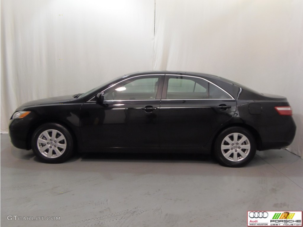 2007 Camry XLE V6 - Black / Ash photo #5
