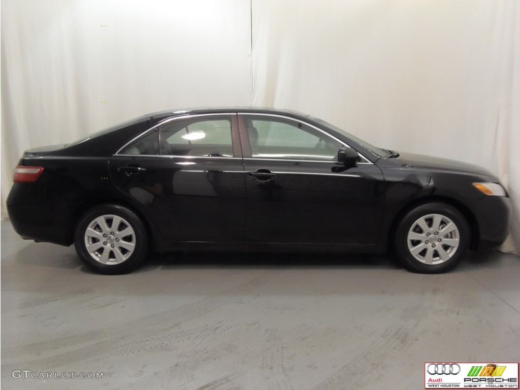 2007 Camry XLE V6 - Black / Ash photo #6
