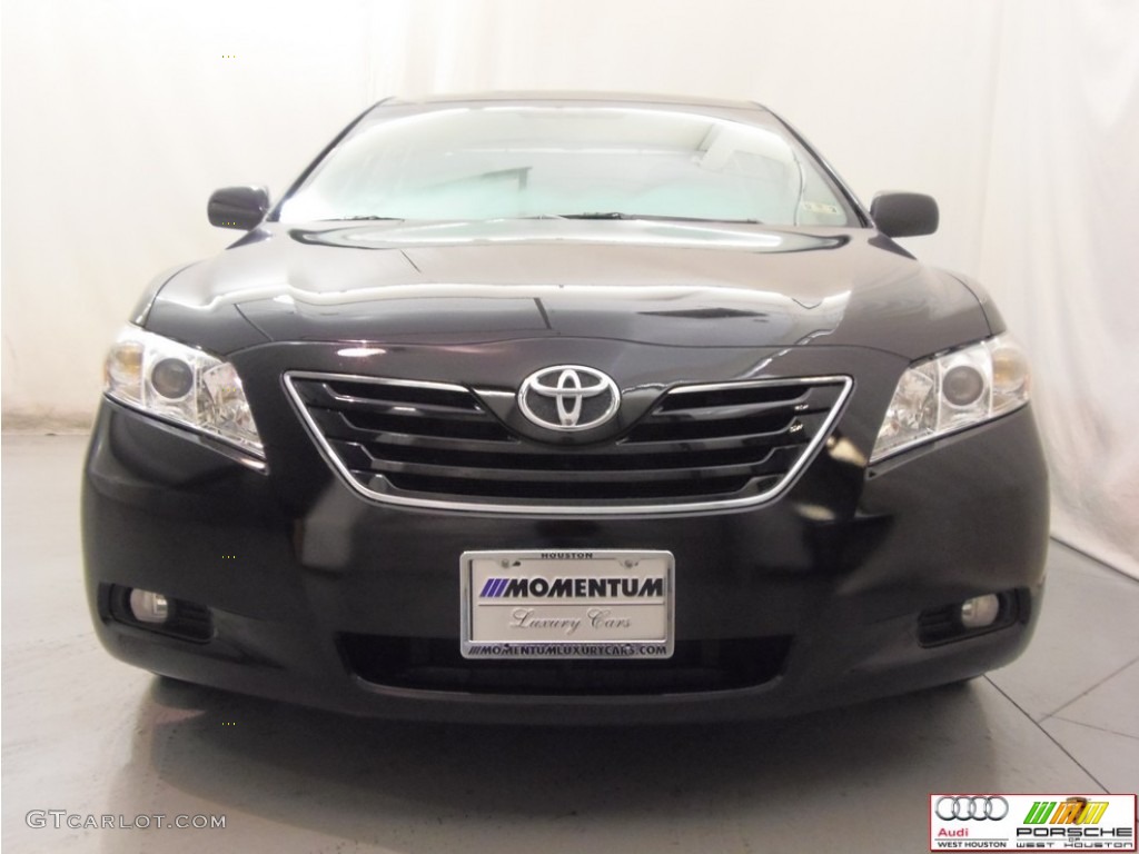 2007 Camry XLE V6 - Black / Ash photo #18