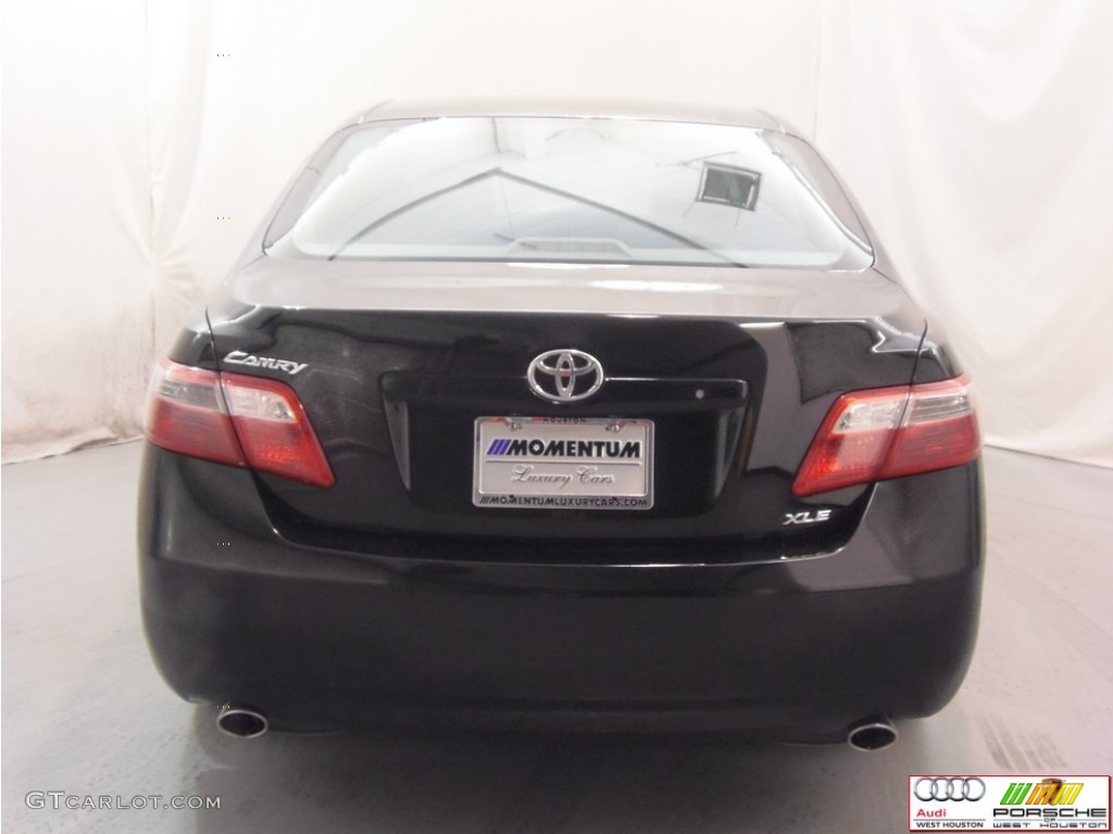 2007 Camry XLE V6 - Black / Ash photo #20