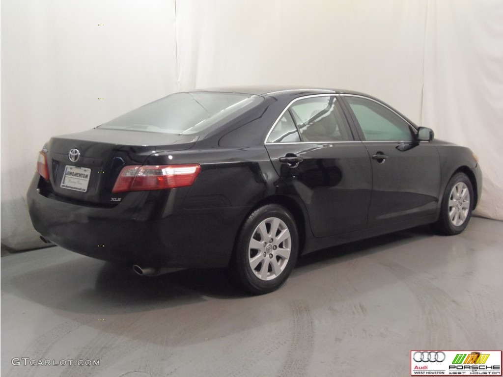 2007 Camry XLE V6 - Black / Ash photo #22