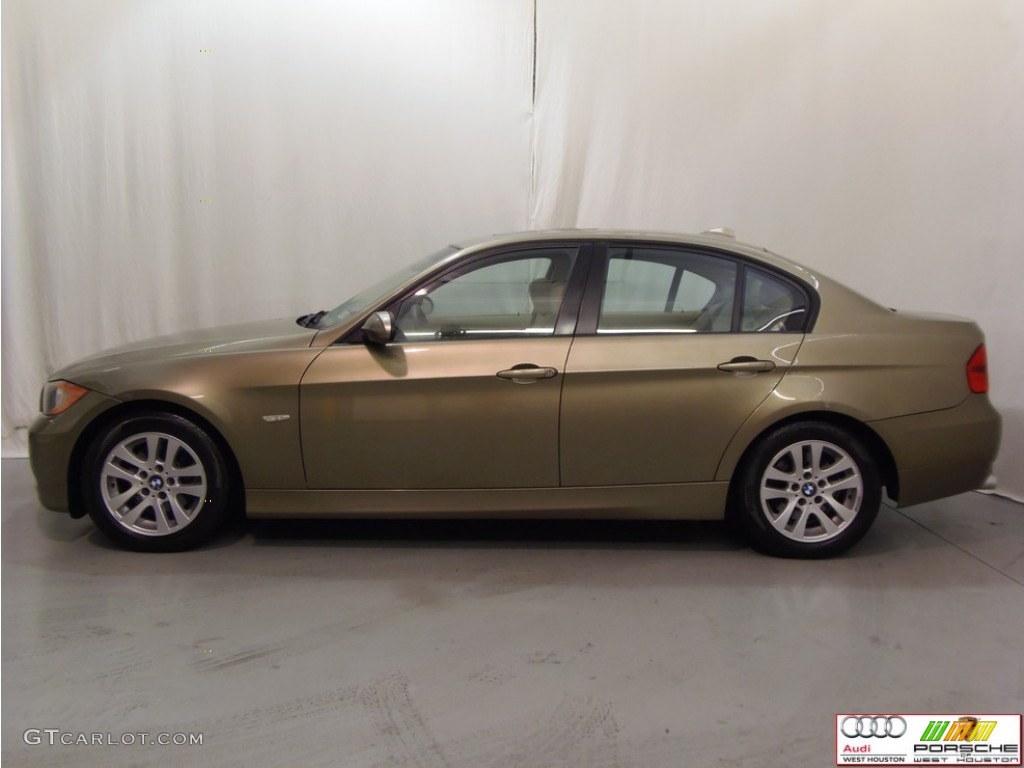 2007 3 Series 328i Sedan - Sonora Metallic / Beige photo #5