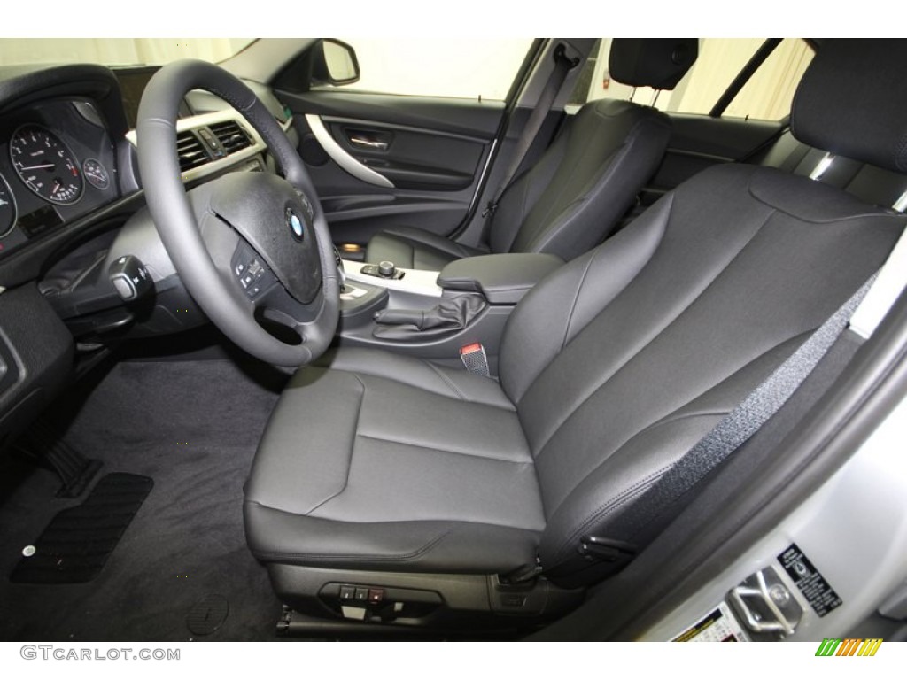 2013 3 Series 328i Sedan - Glacier Silver Metallic / Black photo #3