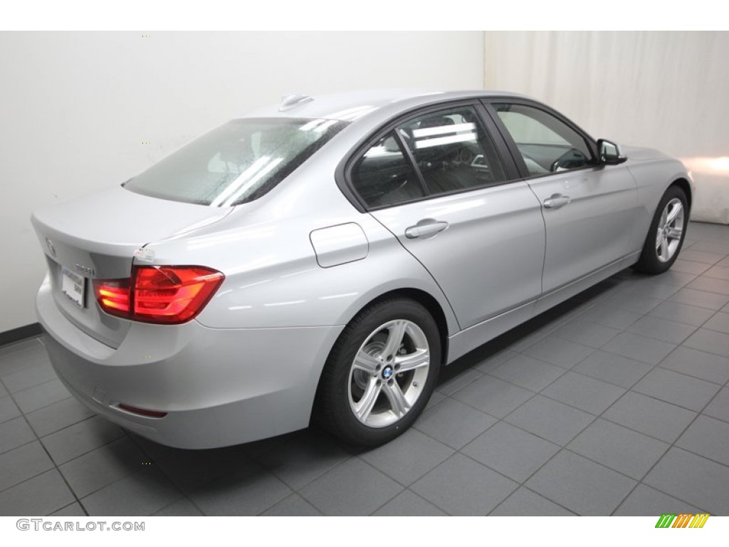 2013 3 Series 328i Sedan - Glacier Silver Metallic / Black photo #9