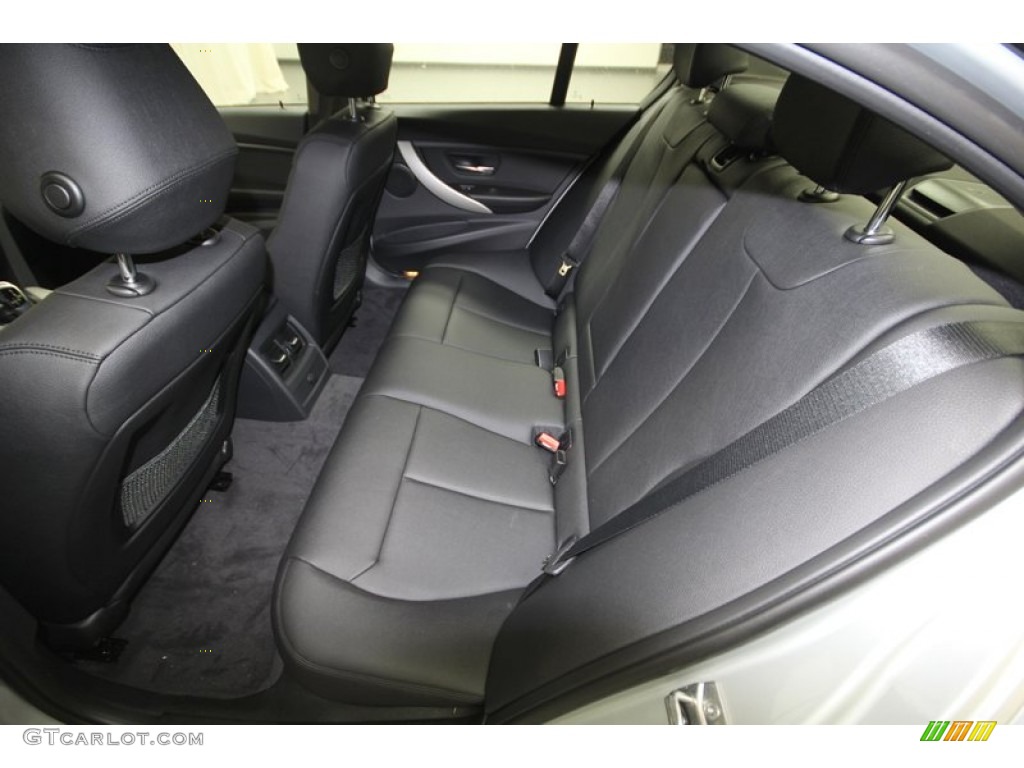 2013 3 Series 328i Sedan - Glacier Silver Metallic / Black photo #12