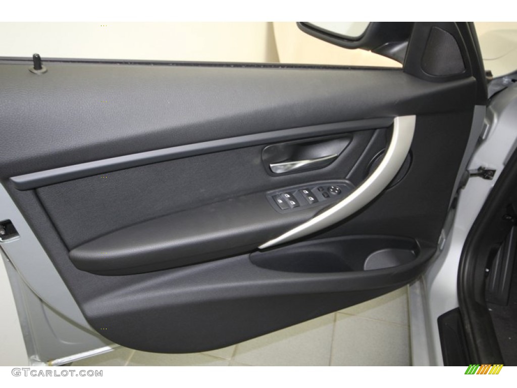 2013 3 Series 328i Sedan - Glacier Silver Metallic / Black photo #13