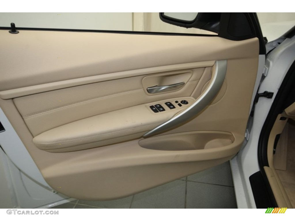 2013 3 Series 328i Sedan - Alpine White / Venetian Beige photo #13