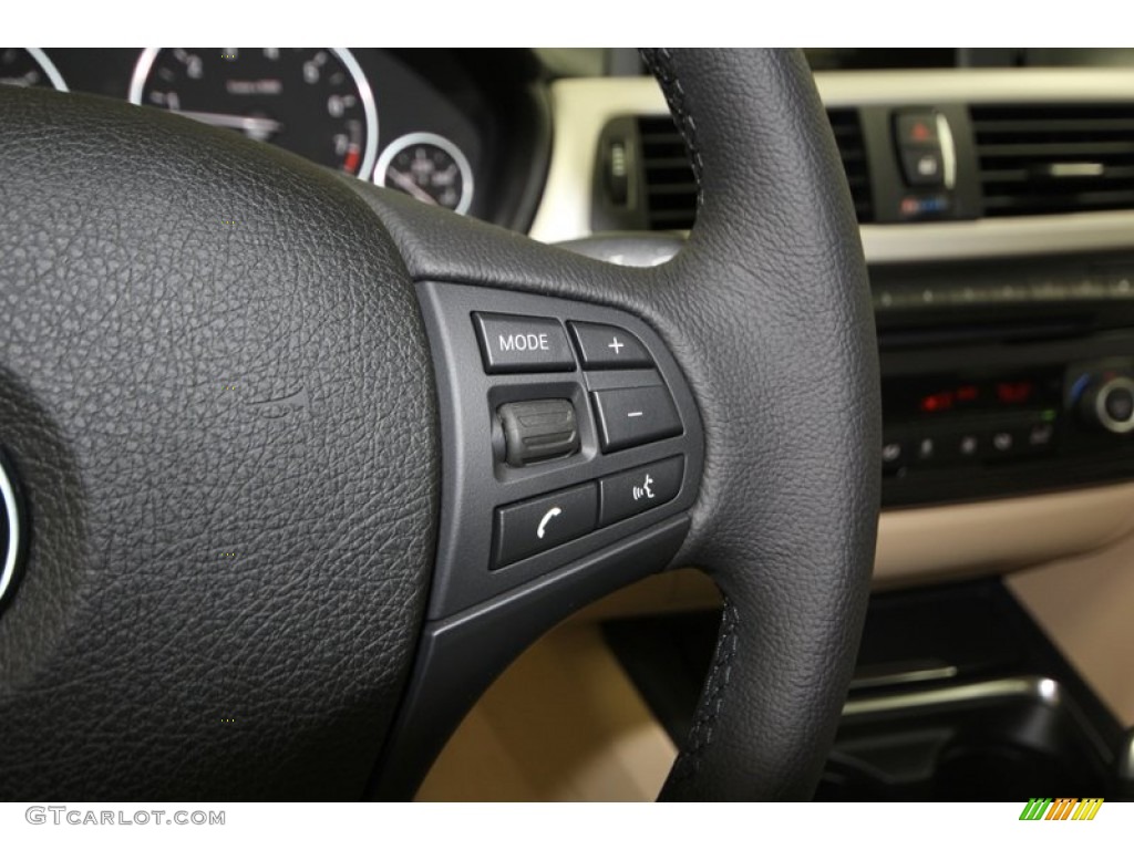2013 3 Series 328i Sedan - Alpine White / Venetian Beige photo #21