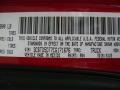 PR4: Bright Red 2012 Dodge Ram 2500 HD SLT Outdoorsman Crew Cab 4x4 Color Code
