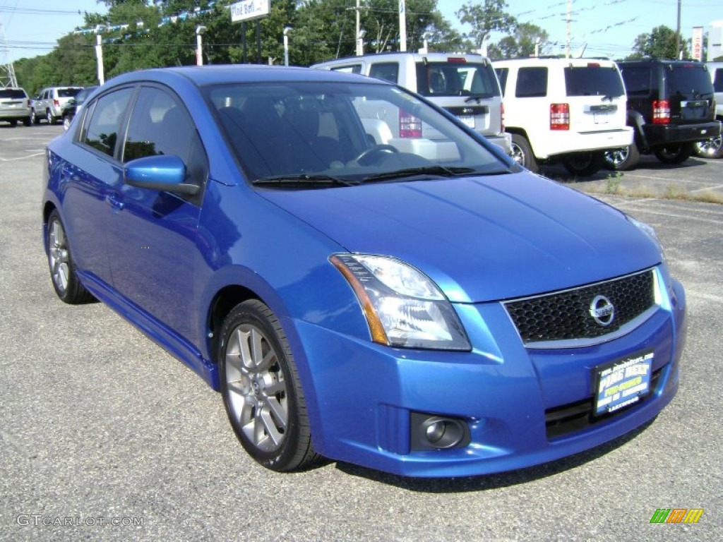 Metallic Blue 2011 Nissan Sentra SE-R Spec V Exterior Photo #75353853