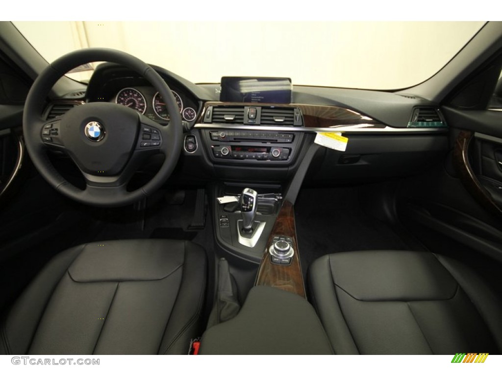 2013 3 Series 328i Sedan - Glacier Silver Metallic / Black photo #4