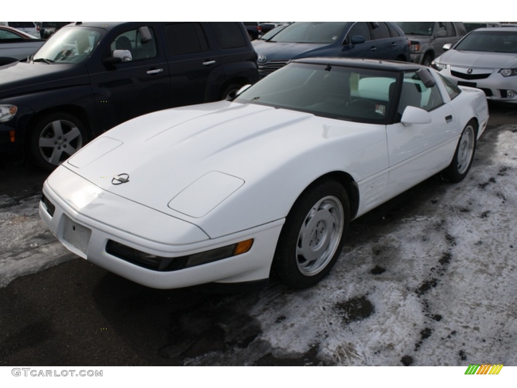 White 1991 Chevrolet Corvette Coupe Exterior Photo #75354247