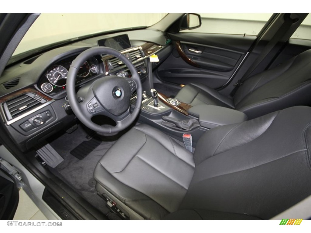 2013 3 Series 328i Sedan - Glacier Silver Metallic / Black photo #11