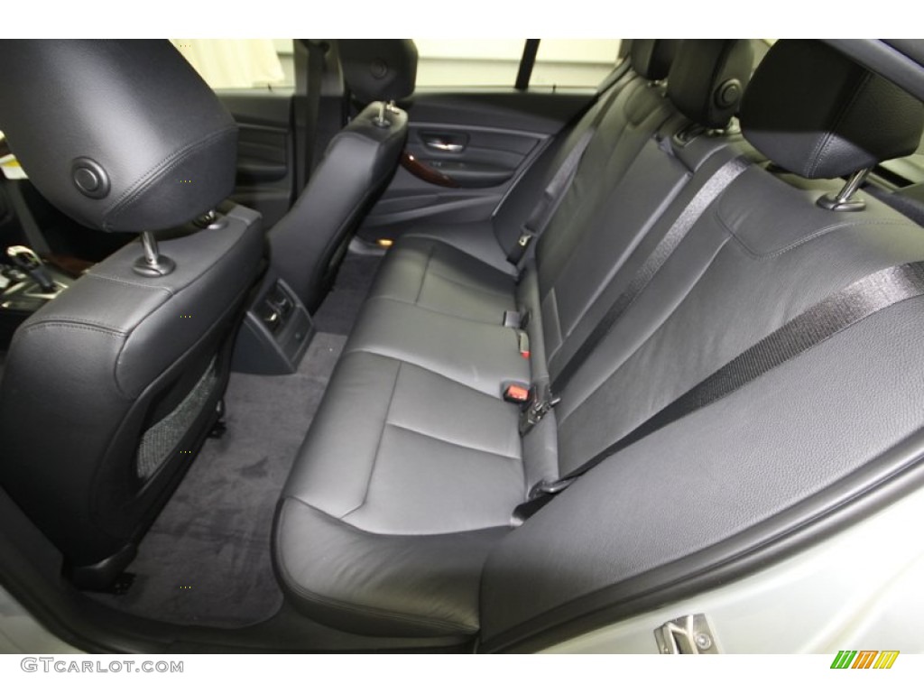 2013 3 Series 328i Sedan - Glacier Silver Metallic / Black photo #12