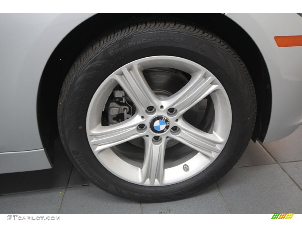 2013 3 Series 328i Sedan - Glacier Silver Metallic / Black photo #8