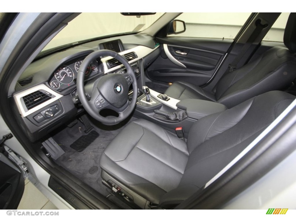 2013 3 Series 328i Sedan - Glacier Silver Metallic / Black photo #11