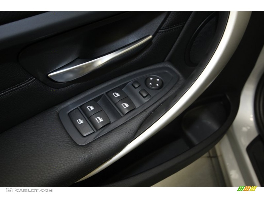 2013 3 Series 328i Sedan - Glacier Silver Metallic / Black photo #14