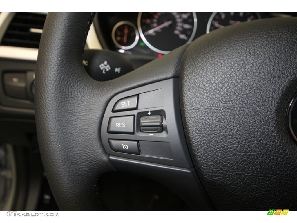 2013 3 Series 328i Sedan - Glacier Silver Metallic / Black photo #23