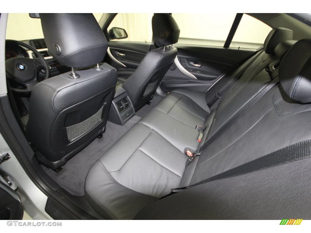 2013 3 Series 328i Sedan - Glacier Silver Metallic / Black photo #24