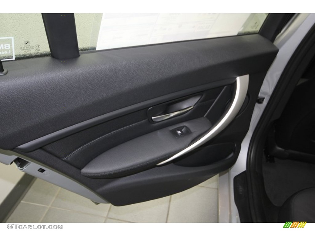 2013 3 Series 328i Sedan - Glacier Silver Metallic / Black photo #25