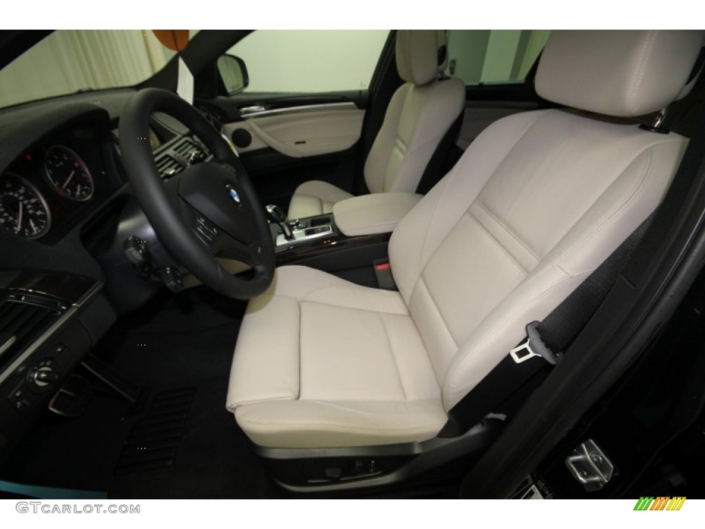 Oyster Interior 2013 BMW X6 xDrive35i Photo #75354800