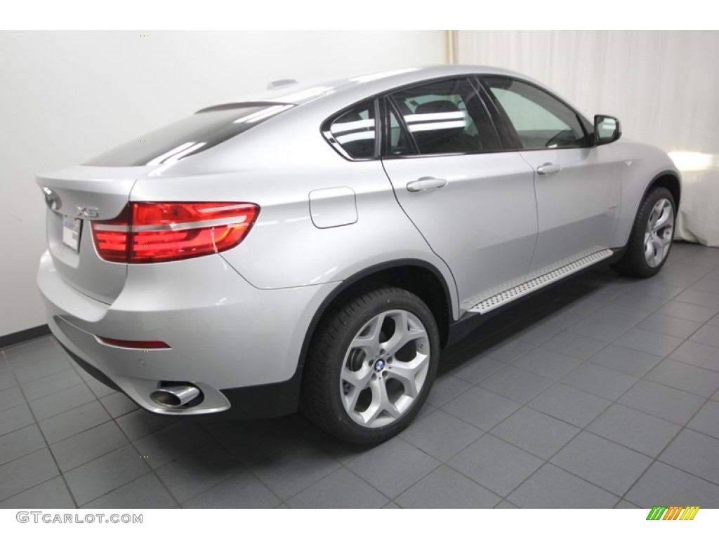 Titanium Silver Metallic 2013 BMW X6 xDrive35i Exterior Photo #75355456