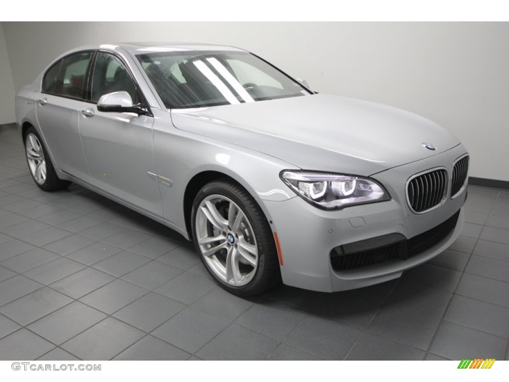Glacier Silver Metallic 2013 BMW 7 Series 750i Sedan Exterior Photo #75355801