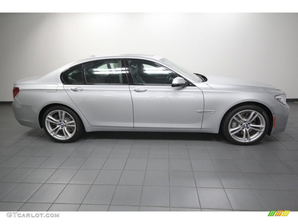 Glacier Silver Metallic 2013 BMW 7 Series 750i Sedan Exterior Photo #75355804