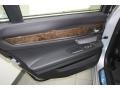 Black 2013 BMW 7 Series 750i Sedan Door Panel