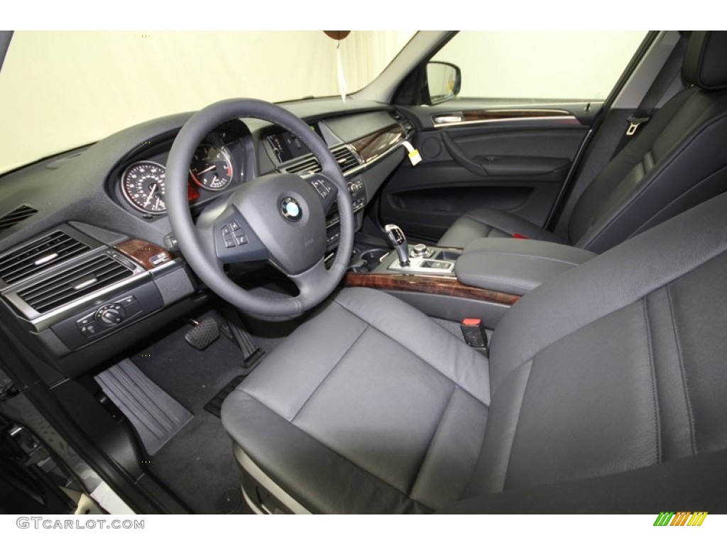 Black Interior 2013 BMW X5 xDrive 35d Photo #75356168