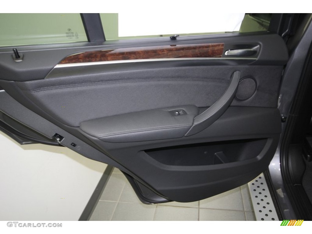 2013 BMW X5 xDrive 35d Black Door Panel Photo #75356221