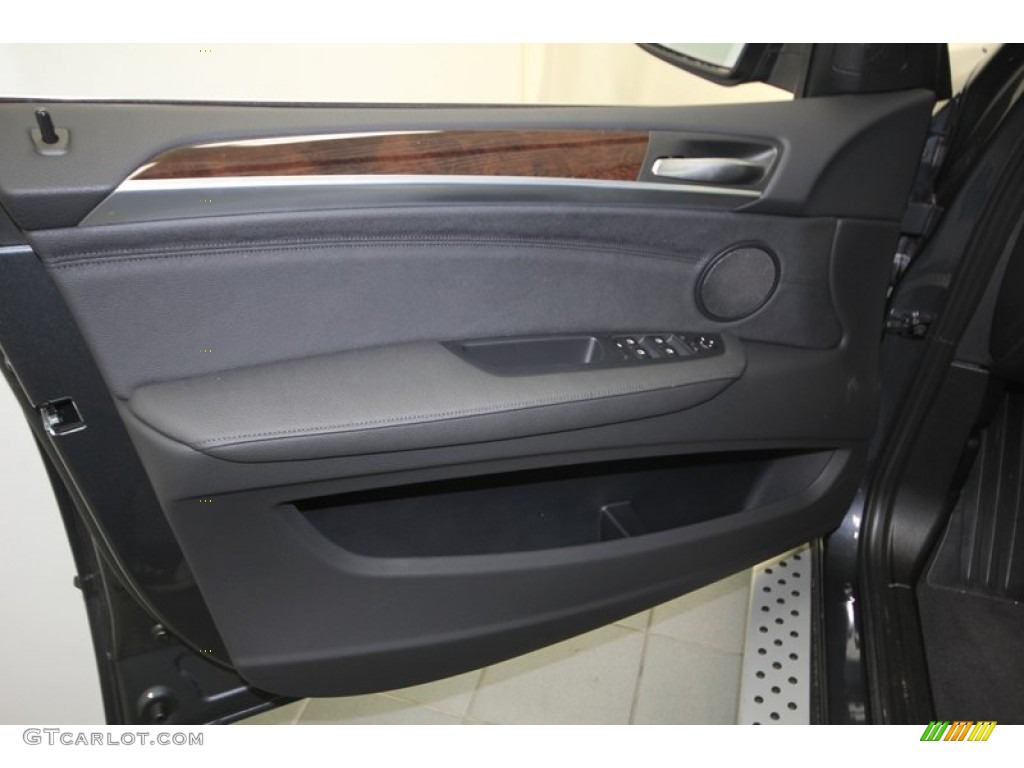 2013 BMW X5 xDrive 35d Black Door Panel Photo #75356284
