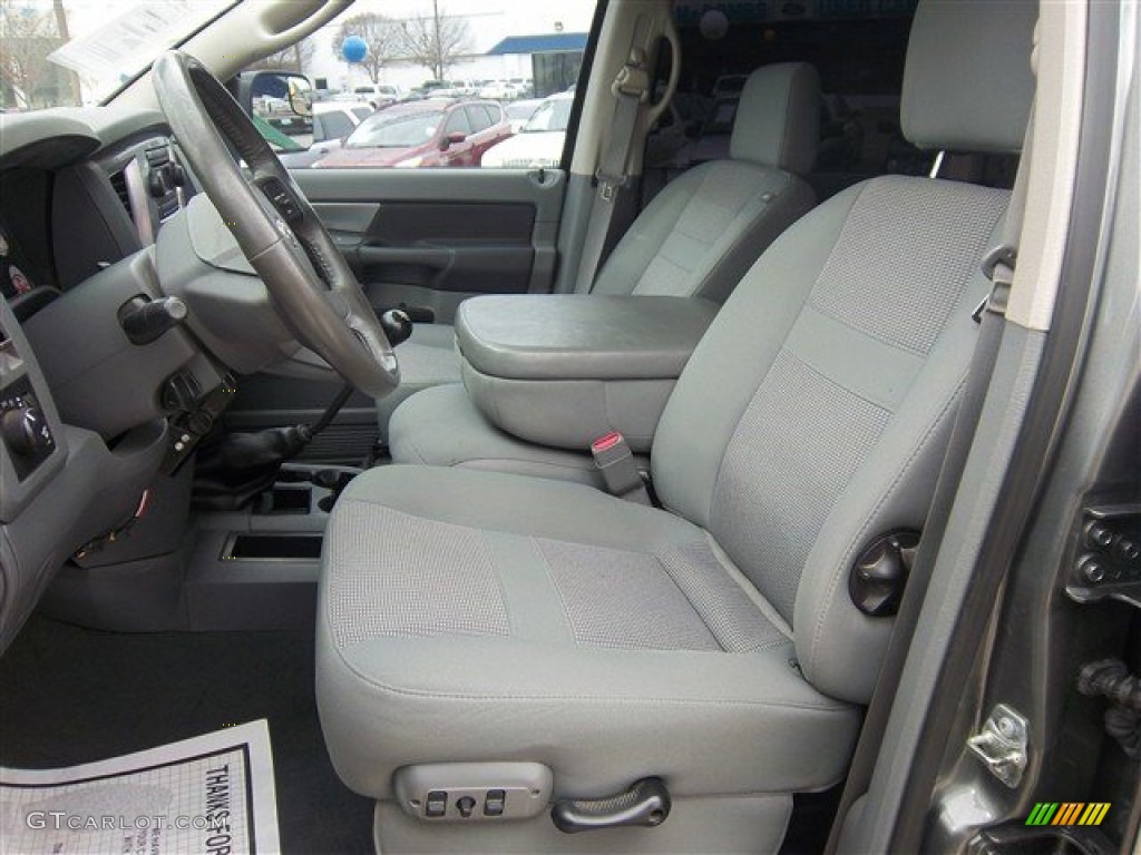 Medium Slate Gray Interior 2007 Dodge Ram 2500 SLT Mega Cab Photo #75357779