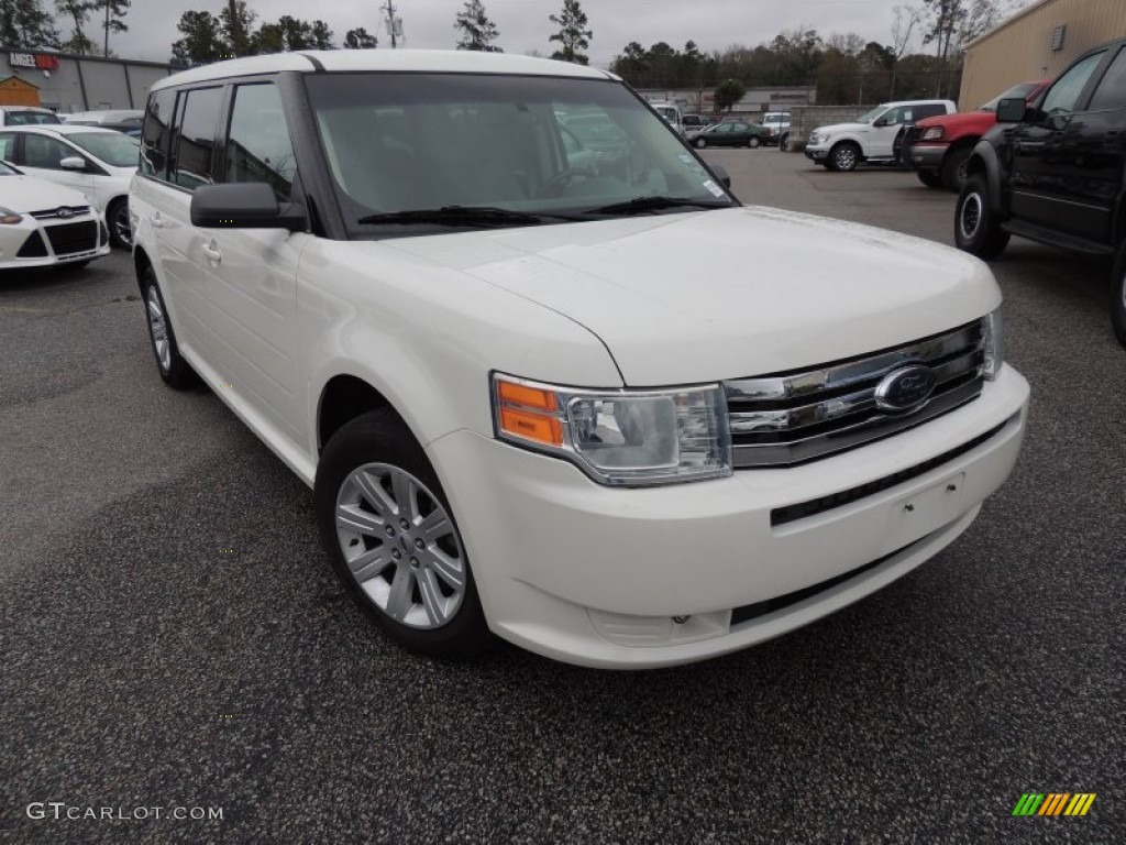 White Suede Ford Flex