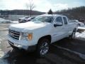 Summit White - Sierra 1500 SLE Extended Cab 4x4 Photo No. 2