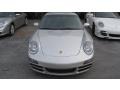 Arctic Silver Metallic - 911 Carrera 4S Coupe Photo No. 2
