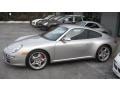 Arctic Silver Metallic 2006 Porsche 911 Carrera 4S Coupe Exterior