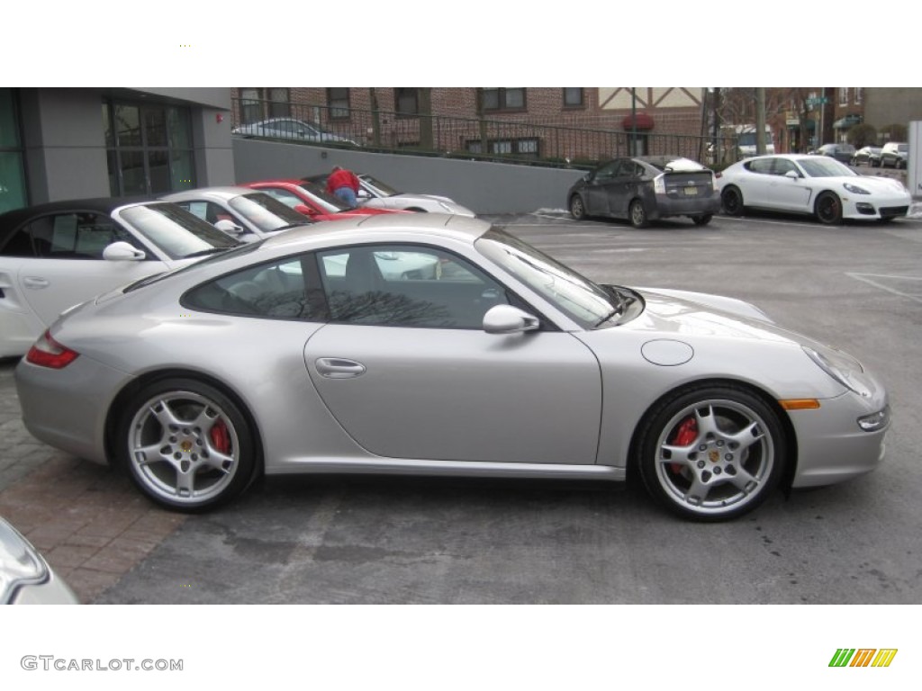 Arctic Silver Metallic 2006 Porsche 911 Carrera 4S Coupe Exterior Photo #75358147