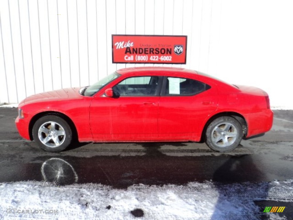 2010 Charger SE - TorRed / Dark Slate Gray photo #1