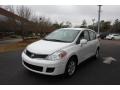 2012 Fresh Powder White Nissan Versa 1.8 S Hatchback  photo #9