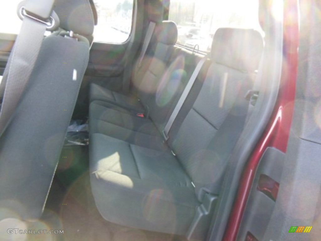 2013 Sierra 1500 SLE Extended Cab 4x4 - Sonoma Red Metallic / Ebony photo #13