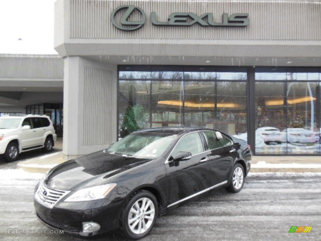 2012 ES 350 - Stargazer Black / Black photo #1