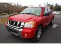 2012 Red Alert Nissan Titan SV Crew Cab  photo #11