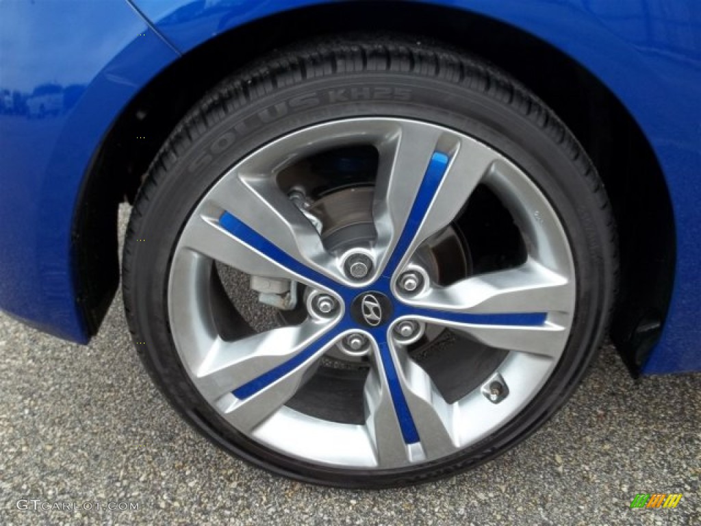 2012 Hyundai Veloster Standard Veloster Model Wheel Photo #75359199
