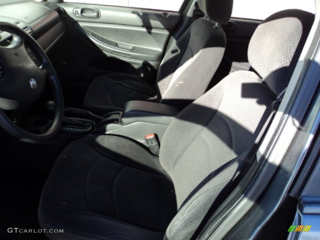 2005 Stratus SXT Sedan - Graphite Metallic / Dark Slate Gray photo #10